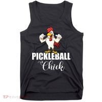 Womens Pickleball Gift Pickle Ball Chick Player Tank Top thumb 0