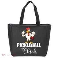 Womens Pickleball Gift Pickle Ball Chick Player Tote Bag thumb 0