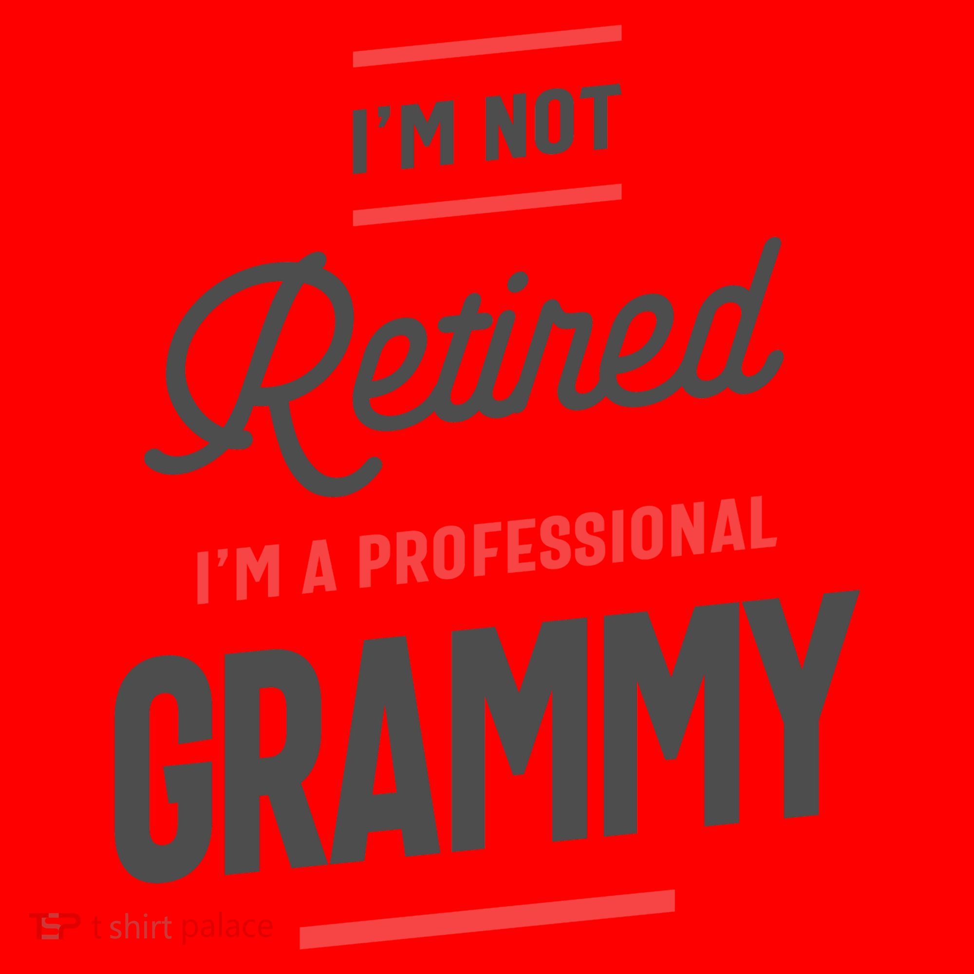 Womens Professional Grammy Grandma Santa Hat