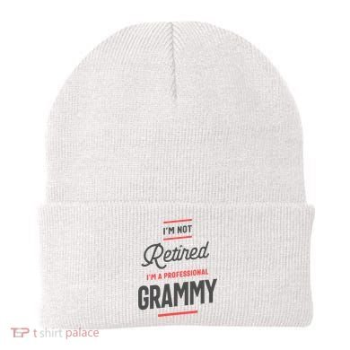 Womens Professional Grammy Grandma Beanie