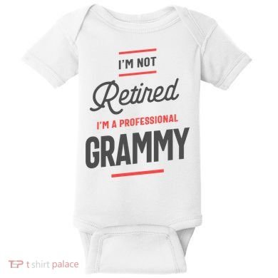 Womens Professional Grammy Grandma Baby Bodysuit