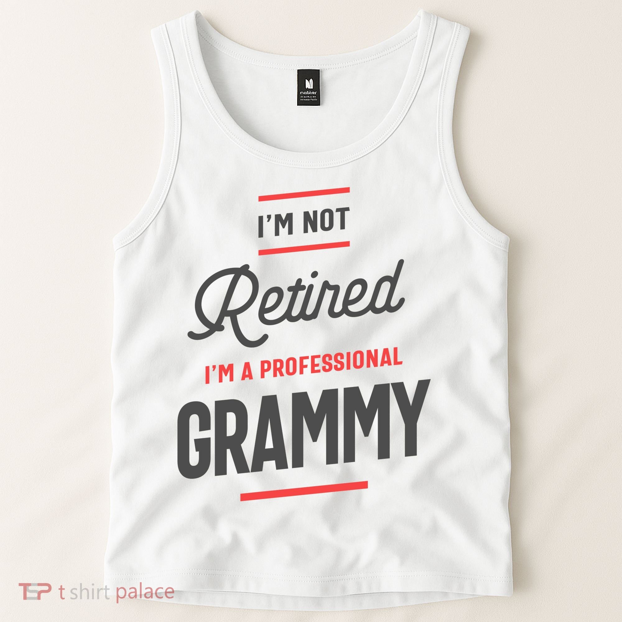 Womens Professional Grammy Grandma Tank Top