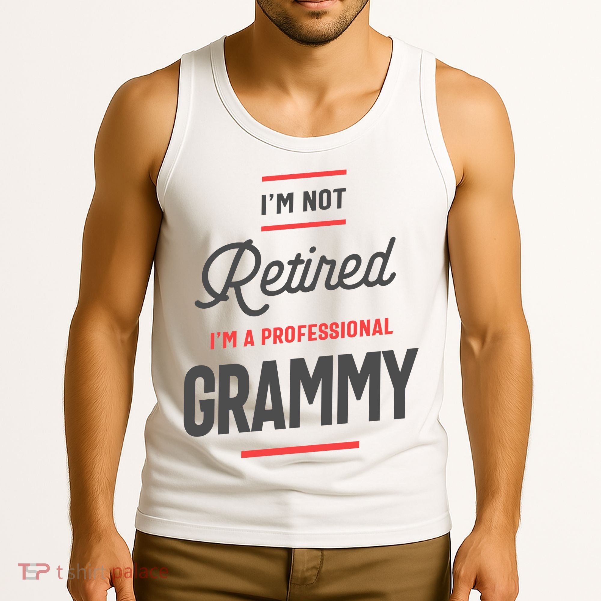 Womens Professional Grammy Grandma Tank Top