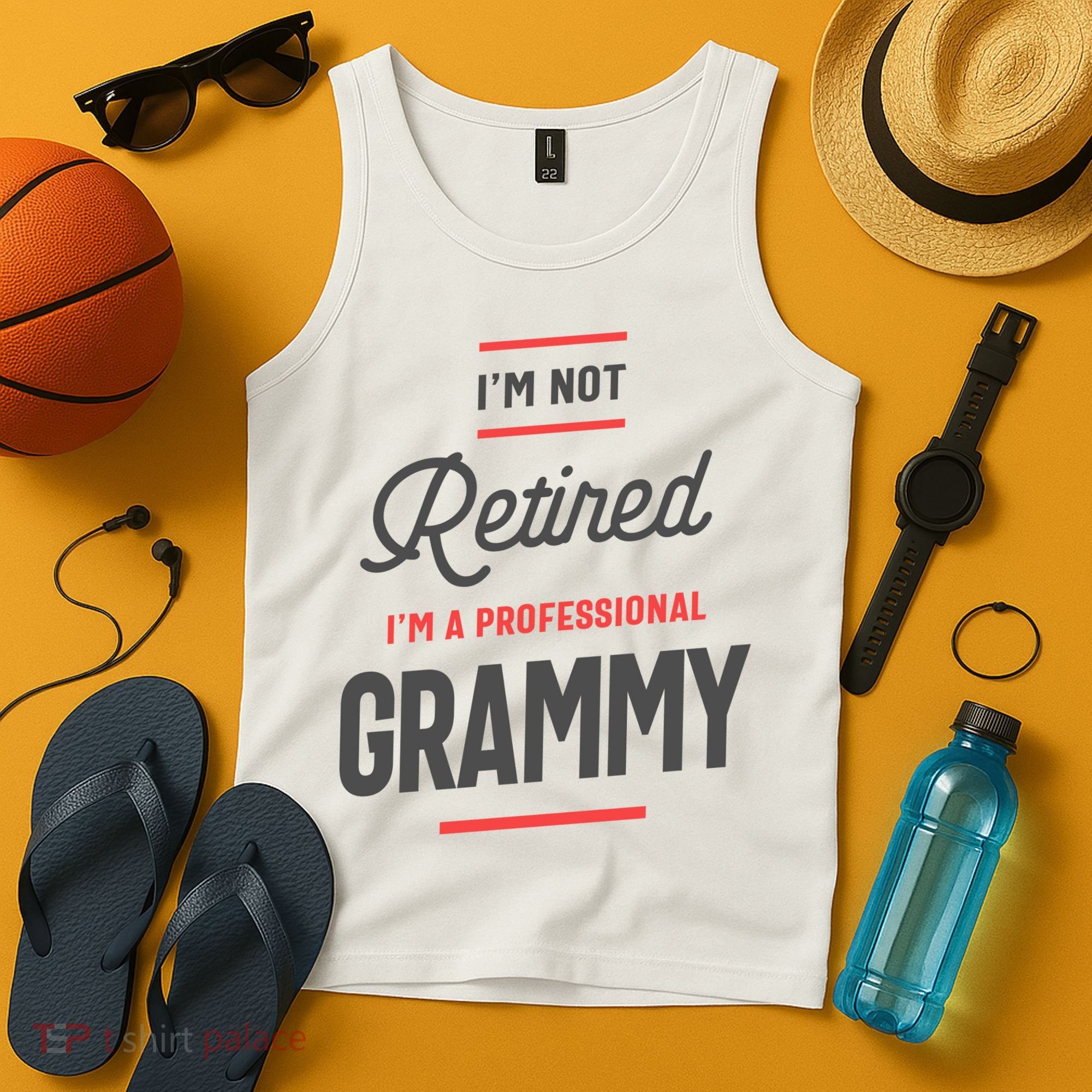 Womens Professional Grammy Grandma Tank Top