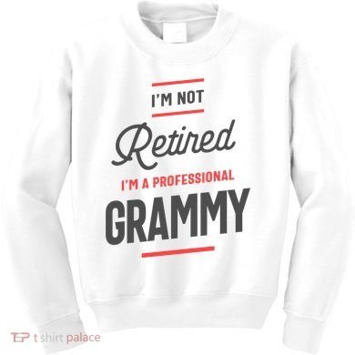 Womens Professional Grammy Grandma Kids Sweatshirt