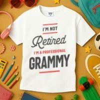 Womens Professional Grammy Grandma Kids T-Shirt thumb 3
