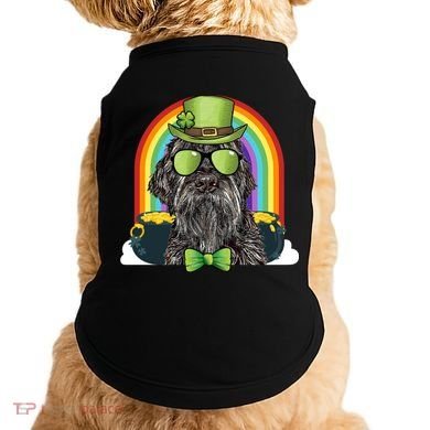 Wirehaired Pointing Griffon Dog Funny St Patricks Day Gift Doggie Tank