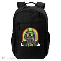 Wirehaired Pointing Griffon Dog Funny St Patricks Day Gift Backpack thumb 0