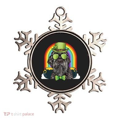 Wirehaired Pointing Griffon Dog Funny St Patricks Day Gift Ornament
