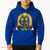 Wirehaired Pointing Griffon Dog Funny St Patricks Day Gift Hoodie thumb 2