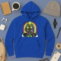 Wirehaired Pointing Griffon Dog Funny St Patricks Day Gift Hoodie thumb 3