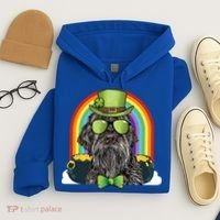 Wirehaired Pointing Griffon Dog Funny St Patricks Day Gift Hoodie thumb 4