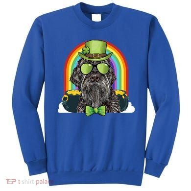 Wirehaired Pointing Griffon Dog Funny St Patricks Day Gift Sweatshirt
