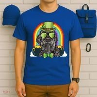 Wirehaired Pointing Griffon Dog Funny St Patricks Day Gift T-Shirt thumb 6