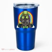Wirehaired Pointing Griffon Dog Funny St Patricks Day Gift Tumbler thumb 0