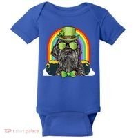 Wirehaired Pointing Griffon Dog Funny St Patricks Day Gift Baby Bodysuit thumb 0