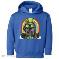 Wirehaired Pointing Griffon Dog Funny St Patricks Day Gift Toddler Hoodie thumb 0