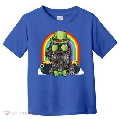 Wirehaired Pointing Griffon Dog Funny St Patricks Day Gift Toddler T-Shirt