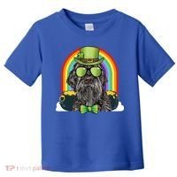 Wirehaired Pointing Griffon Dog Funny St Patricks Day Gift Toddler T-Shirt thumb 0