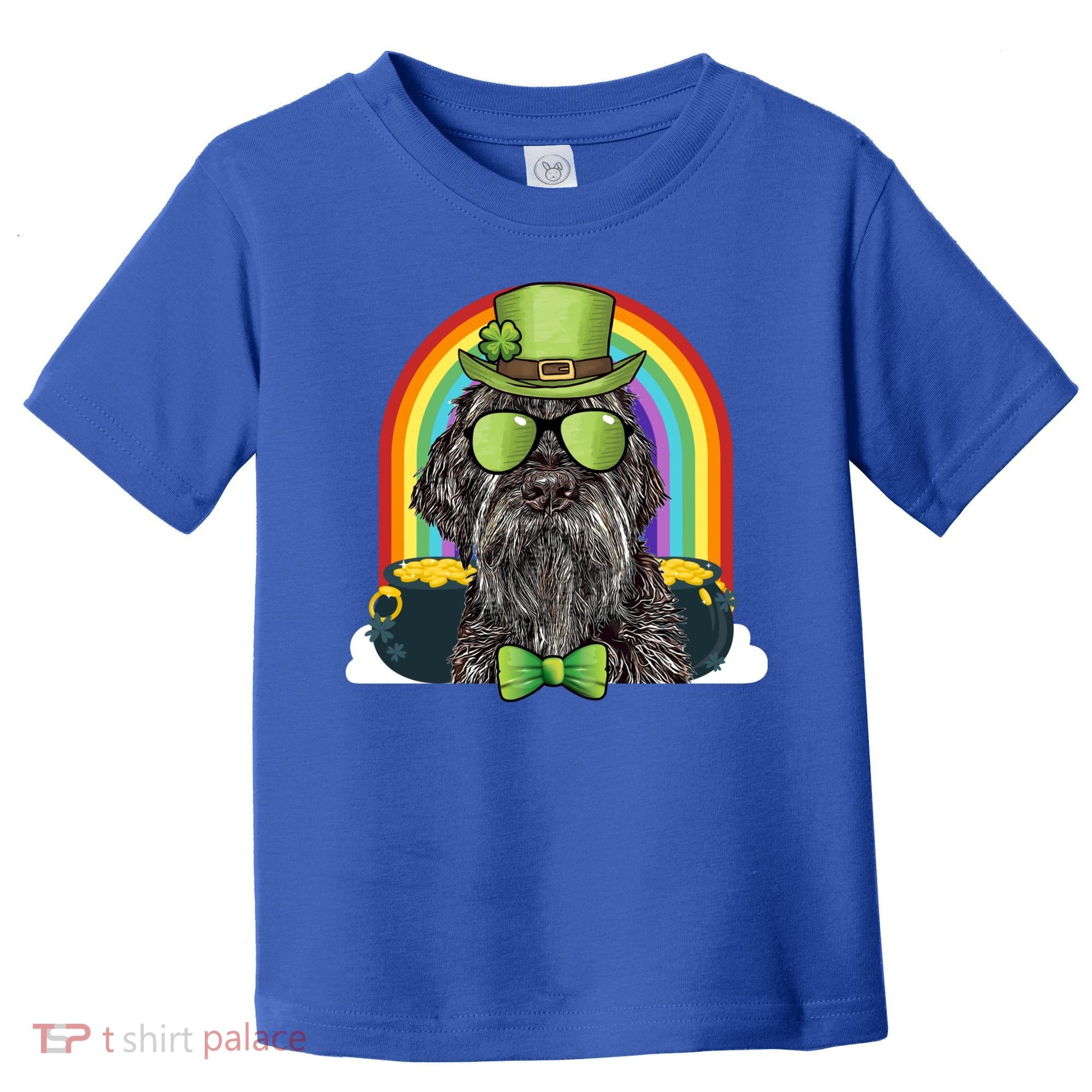 Wirehaired Pointing Griffon Dog Funny St Patricks Day Gift Toddler T-Shirt