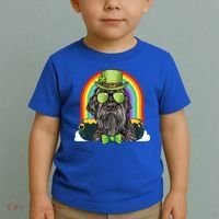 Wirehaired Pointing Griffon Dog Funny St Patricks Day Gift Toddler T-Shirt thumb 2