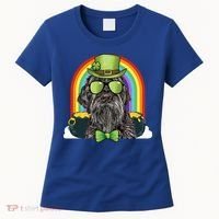 Wirehaired Pointing Griffon Dog Funny St Patricks Day Gift Women's T-Shirt thumb 0