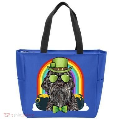 Wirehaired Pointing Griffon Dog Funny St Patricks Day Gift Tote Bag