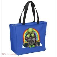 Wirehaired Pointing Griffon Dog Funny St Patricks Day Gift Tote Bag thumb 2