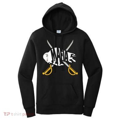 W+N+Y Pride - Gray White Yellow Buffalo Shirt Women's Hoodie