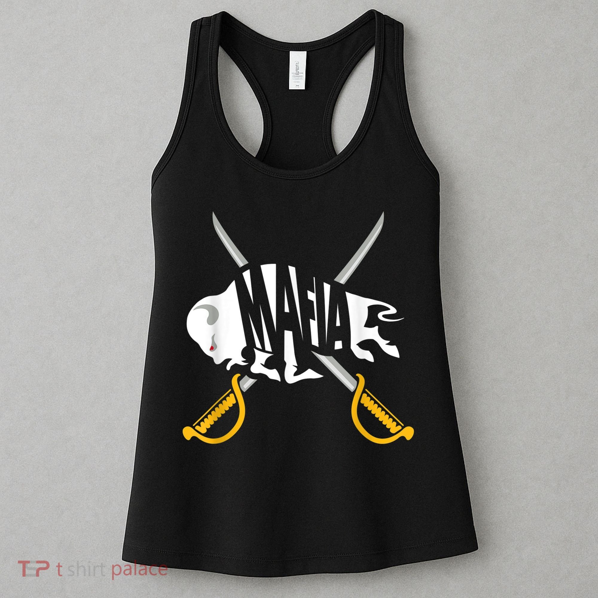 W+N+Y Pride - Gray White Yellow Buffalo Shirt Women's Tank Top
