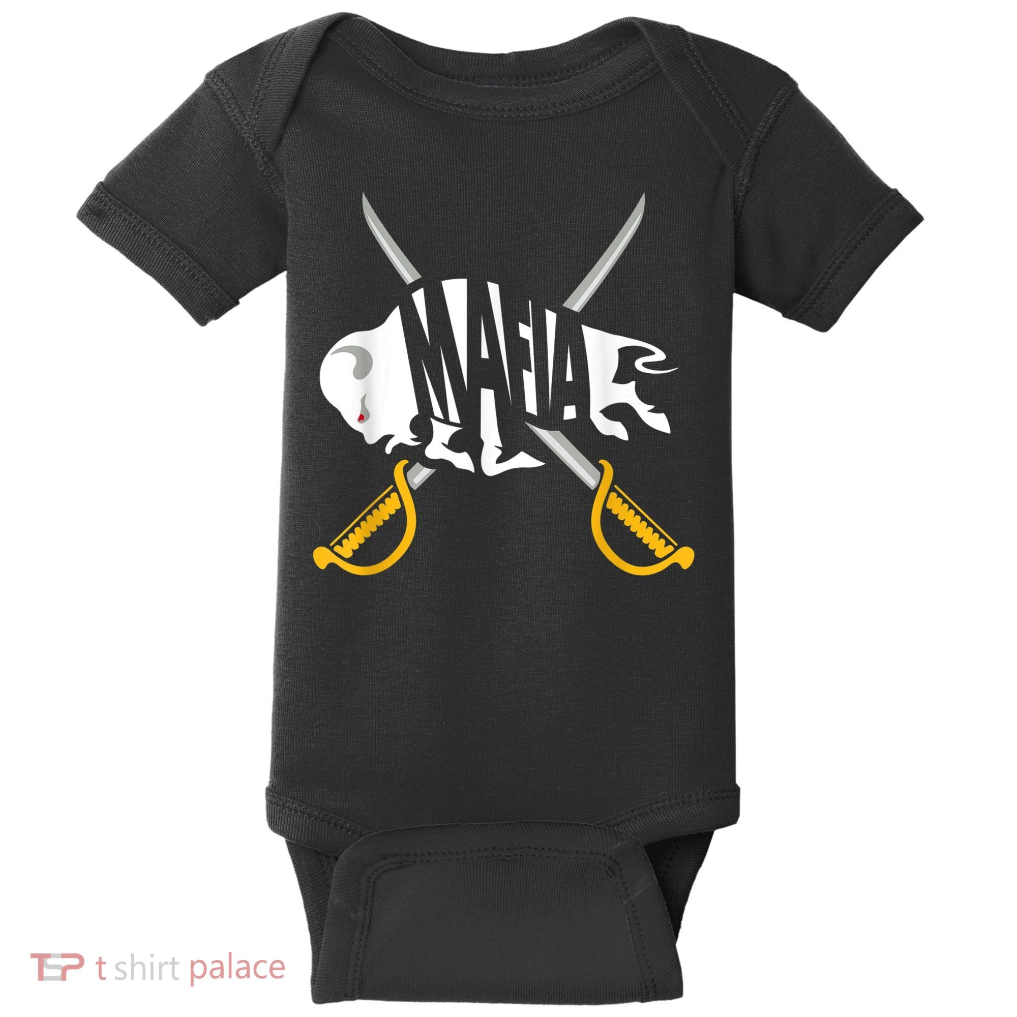W+N+Y Pride - Gray White Yellow Buffalo Shirt Baby Bodysuit