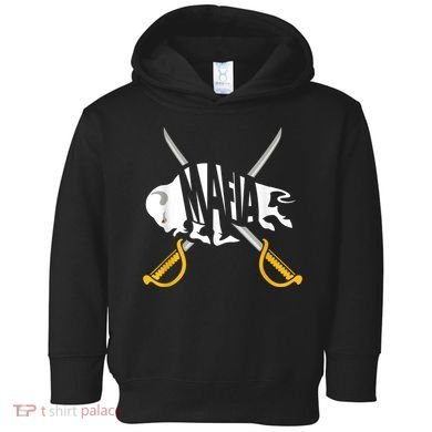 W+N+Y Pride - Gray White Yellow Buffalo Shirt Toddler Hoodie