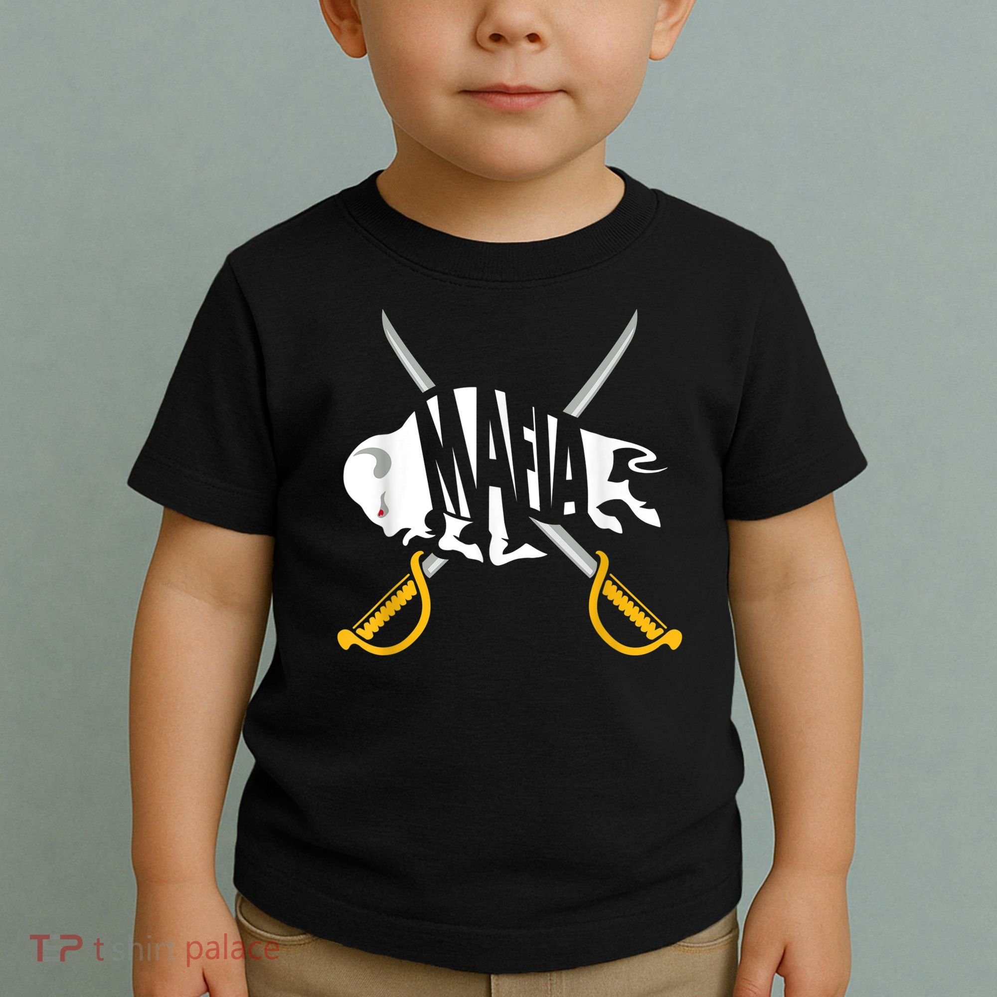 W+N+Y Pride - Gray White Yellow Buffalo Shirt Toddler T-Shirt