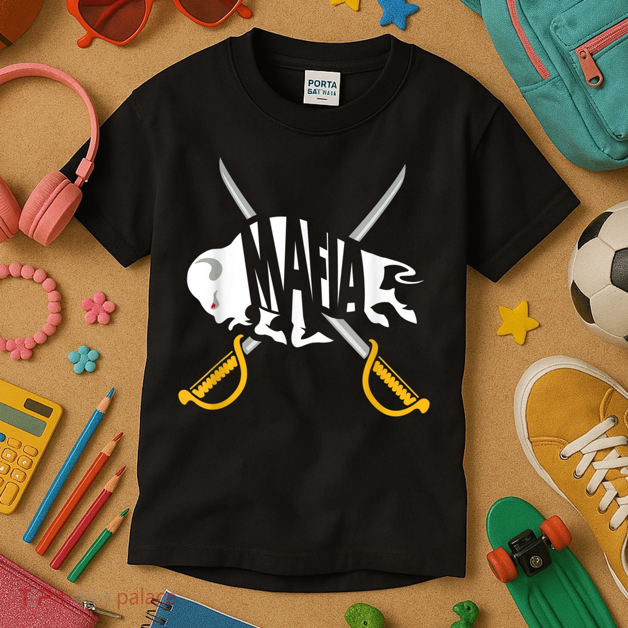 W+N+Y Pride - Gray White Yellow Buffalo Shirt Kids T-Shirt