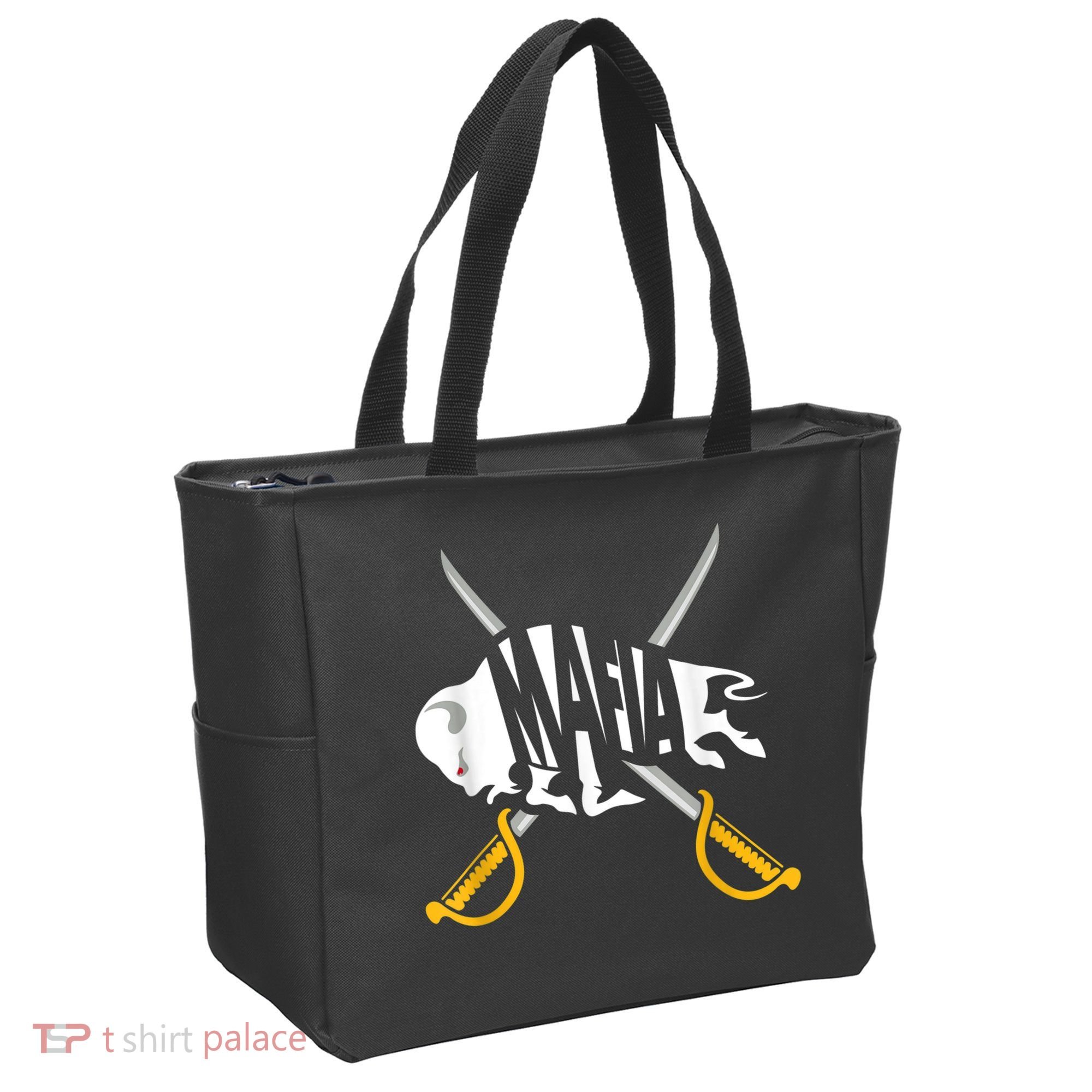 W+N+Y Pride - Gray White Yellow Buffalo Shirt Tote Bag