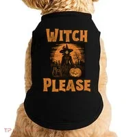 Witch Please Gift Doggie Tank thumb 0