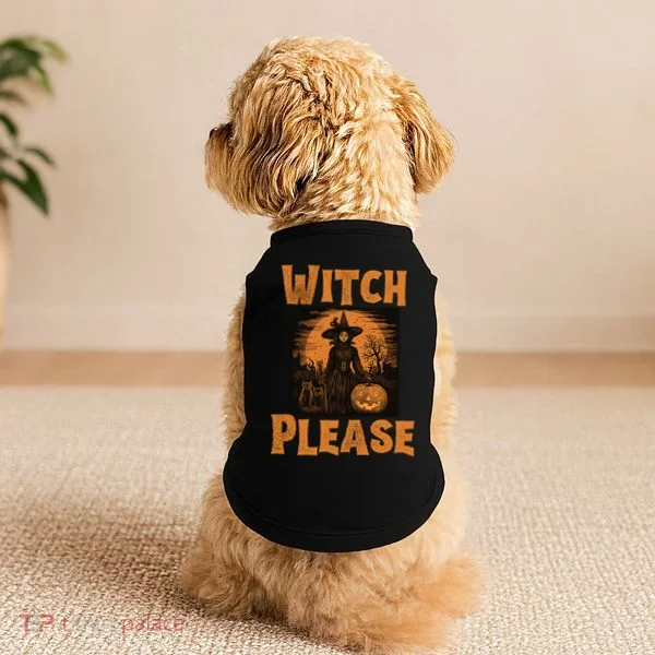 Witch Please Gift Doggie Tank