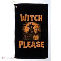 Witch Please Gift Golf Towel thumb 0