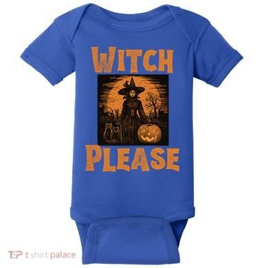 Witch Please Gift Baby Bodysuit