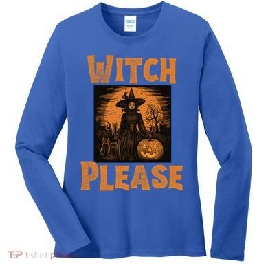 Witch Please Gift Women's Long Sleeve Shirt