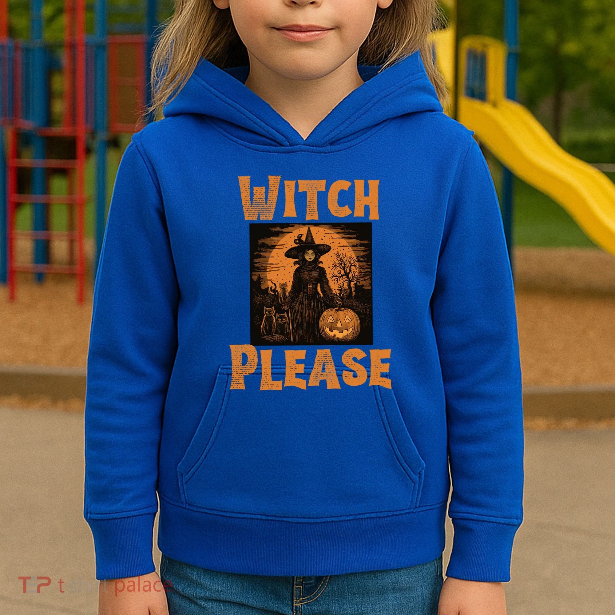 Witch Please Gift Kids Hoodie