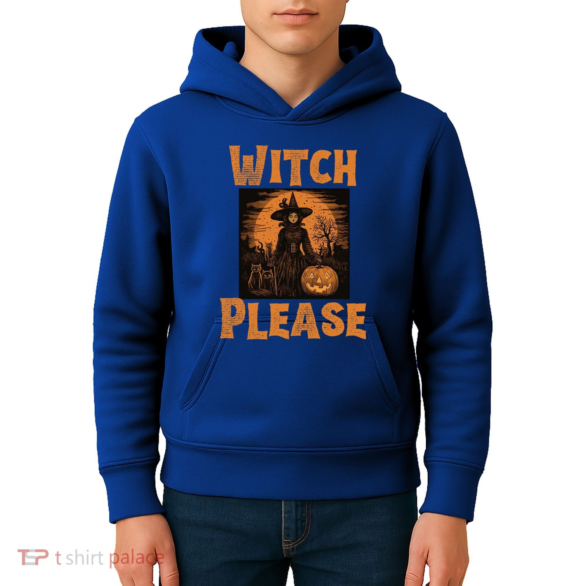 Witch Please Gift Kids Hoodie