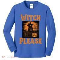 Witch Please Gift Kids Long Sleeve Shirt thumb 0