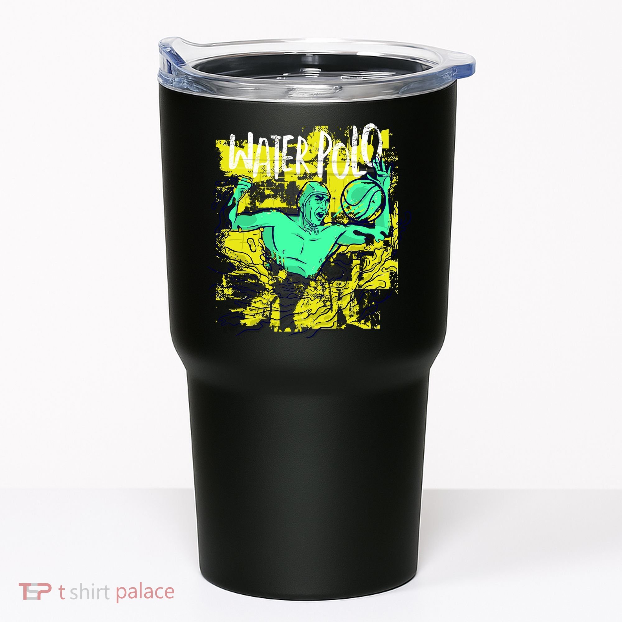 Water Polo Grunge Tumbler