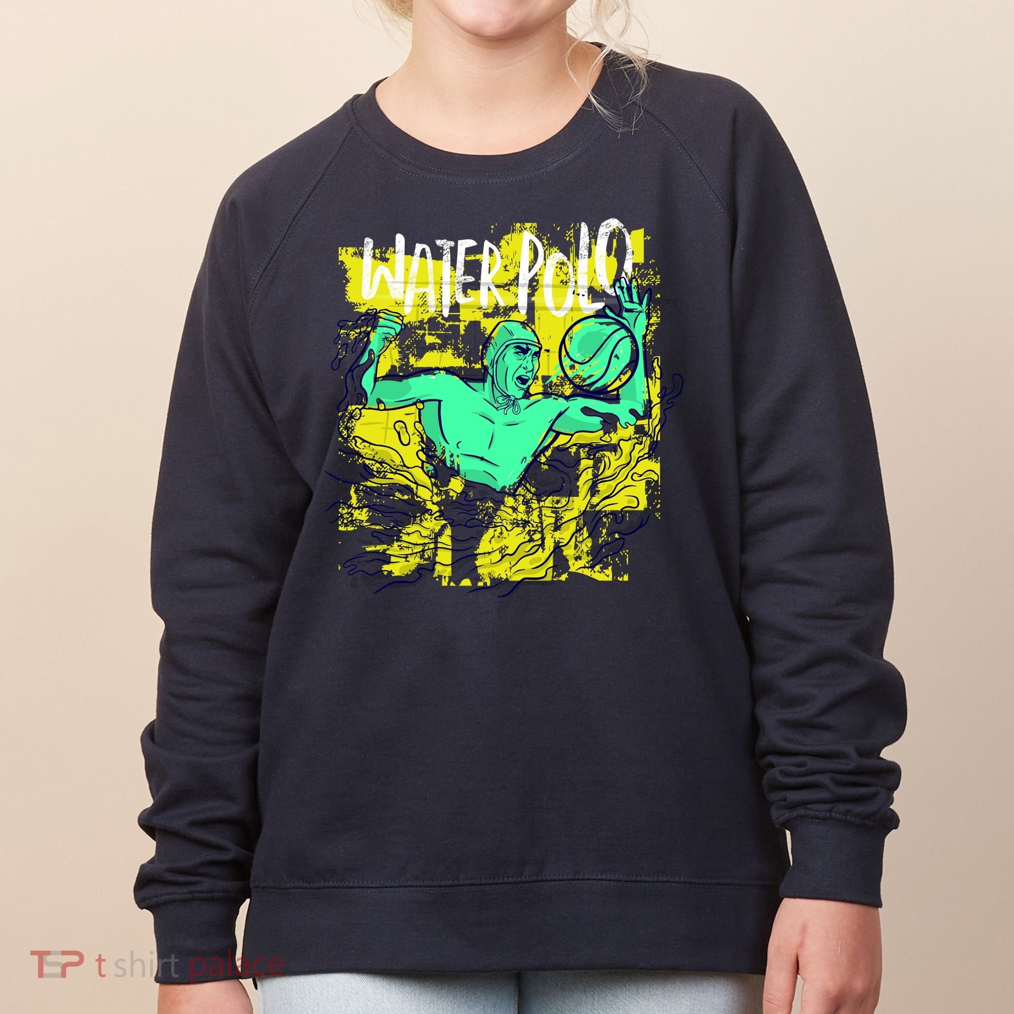 Water Polo Grunge Women's Sweatshirt