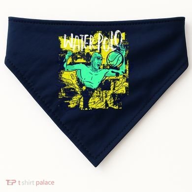 Water Polo Grunge USA-Made Doggie Bandana