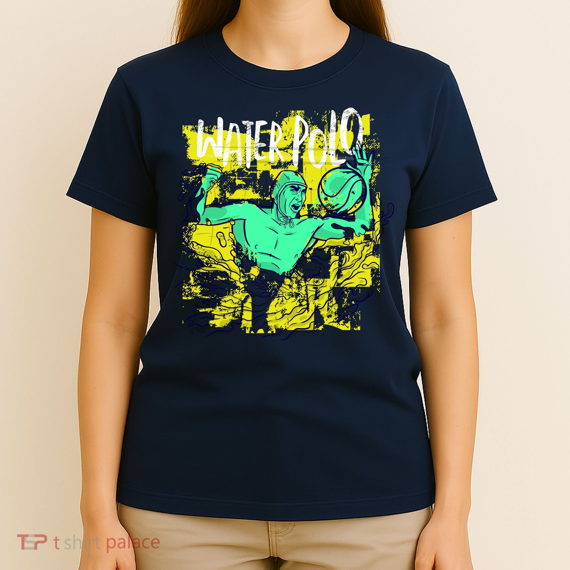 Water Polo Grunge T-Shirt