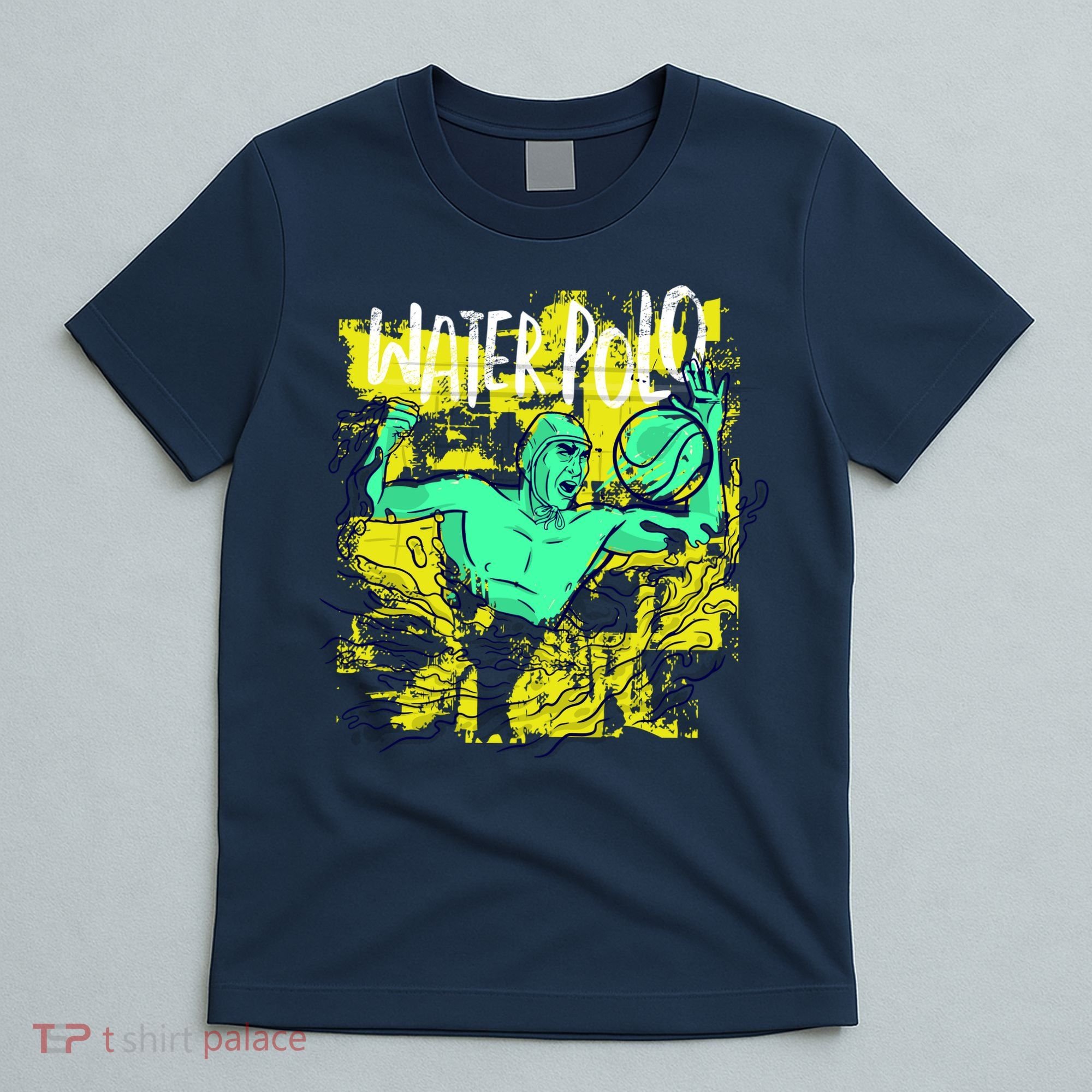 Water Polo Grunge T-Shirt