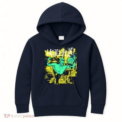 Water Polo Grunge Kids Hoodie