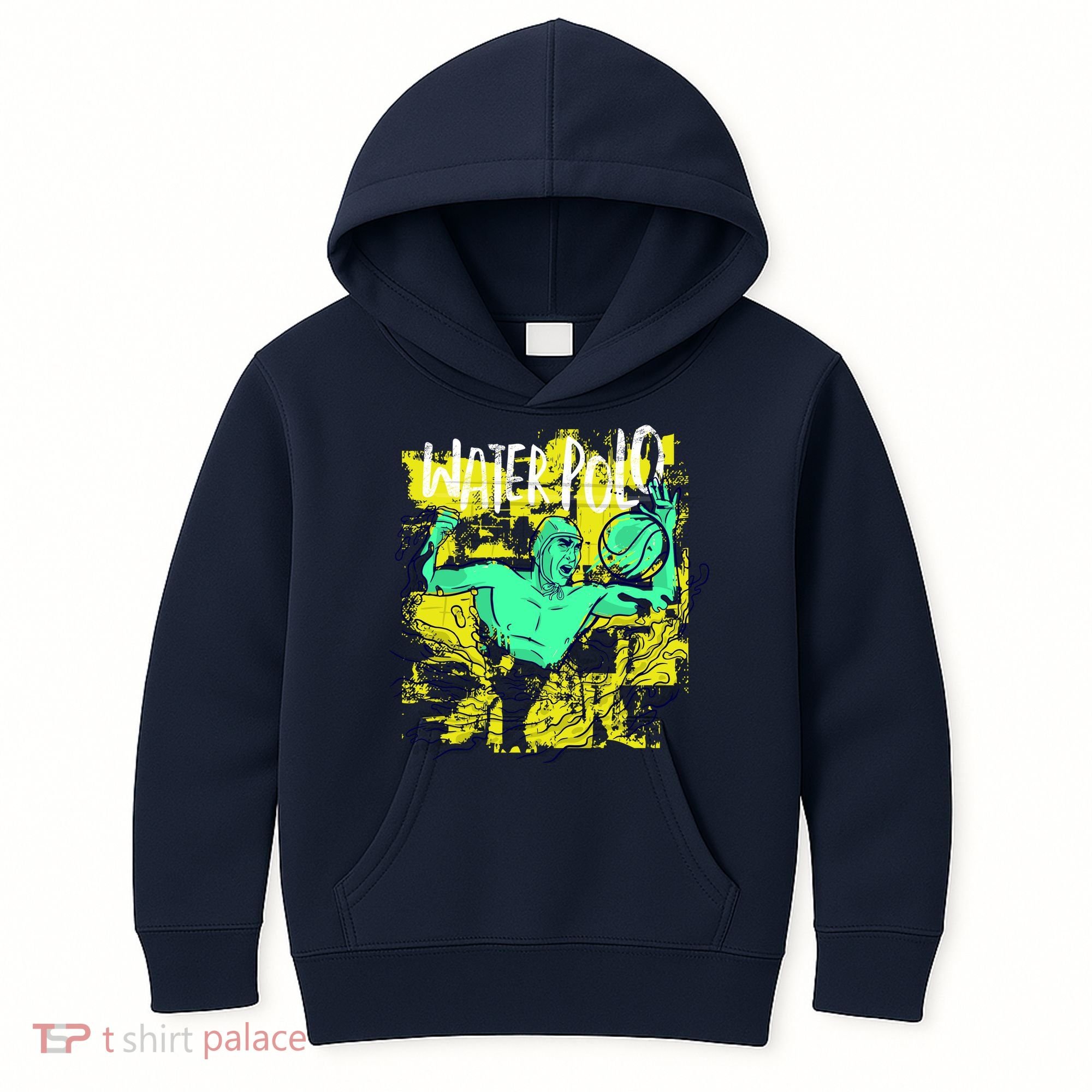 Water Polo Grunge Kids Hoodie